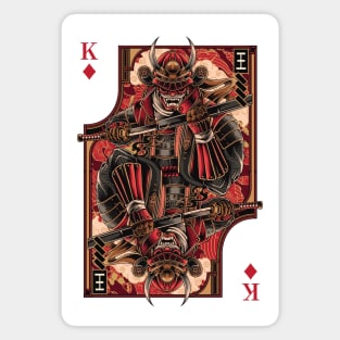 Samurai of Diamonds Magnet